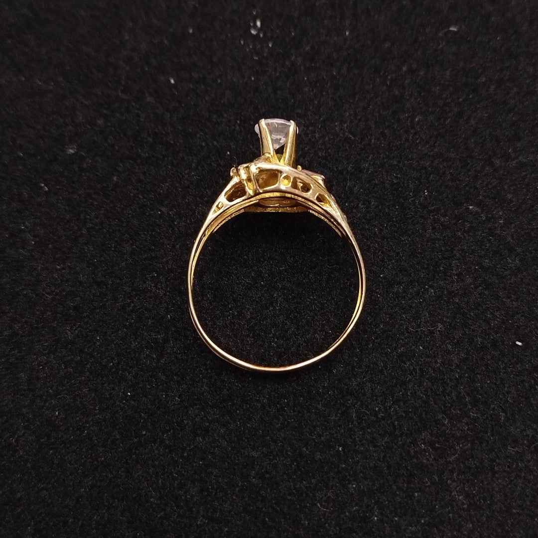 ANILLO ORO 10 K 3,70 GRMS (SEMINUEVO)