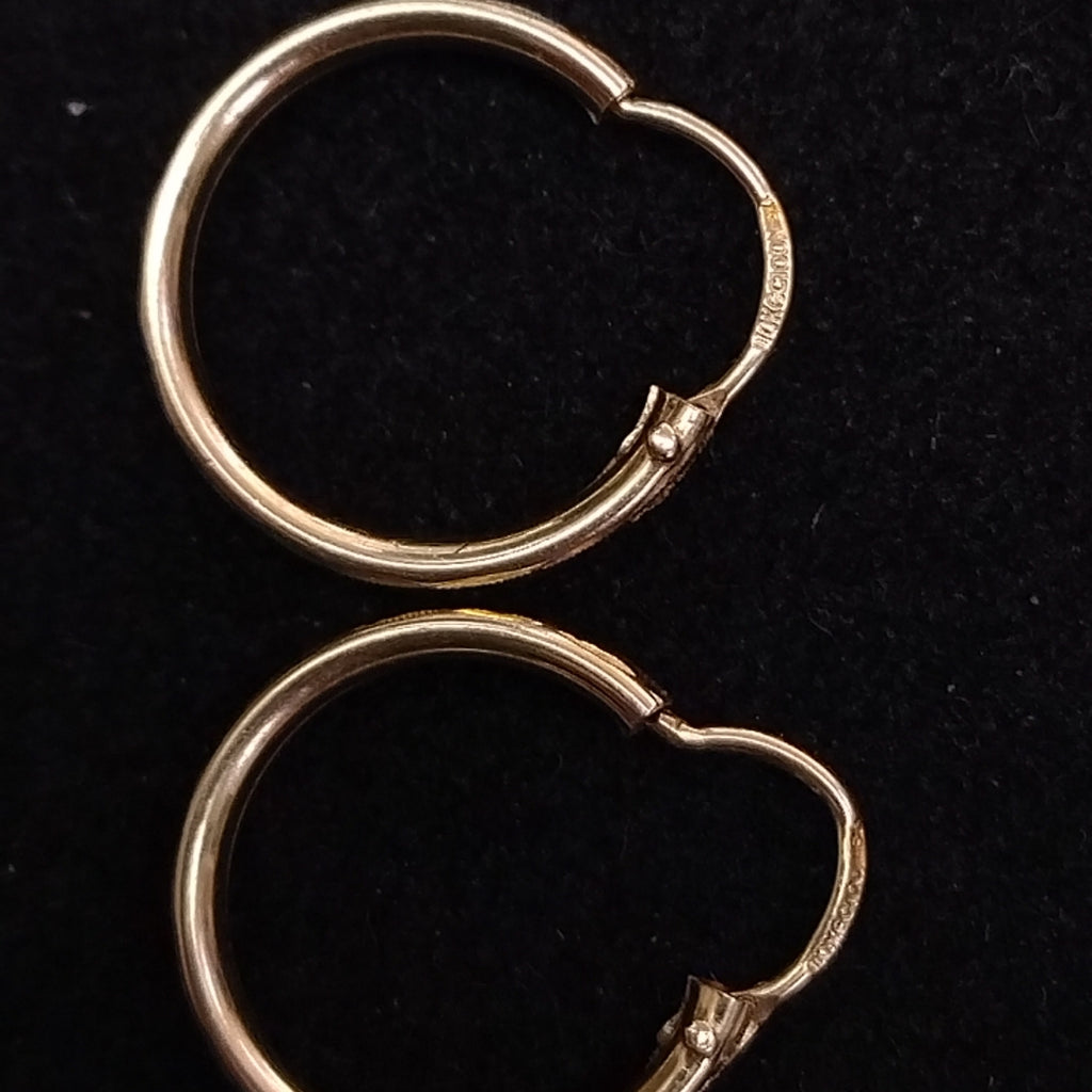 ARRACADAS PAR ORO 10 K 1,10 GRMS (SEMINUEVO)