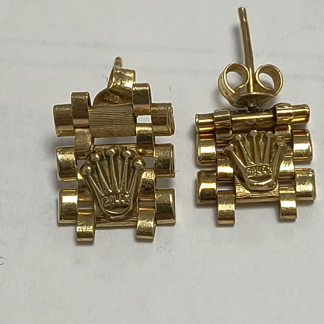ARETES PAR ORO 14 K 2.6 GRMS (SEMINUEVO)