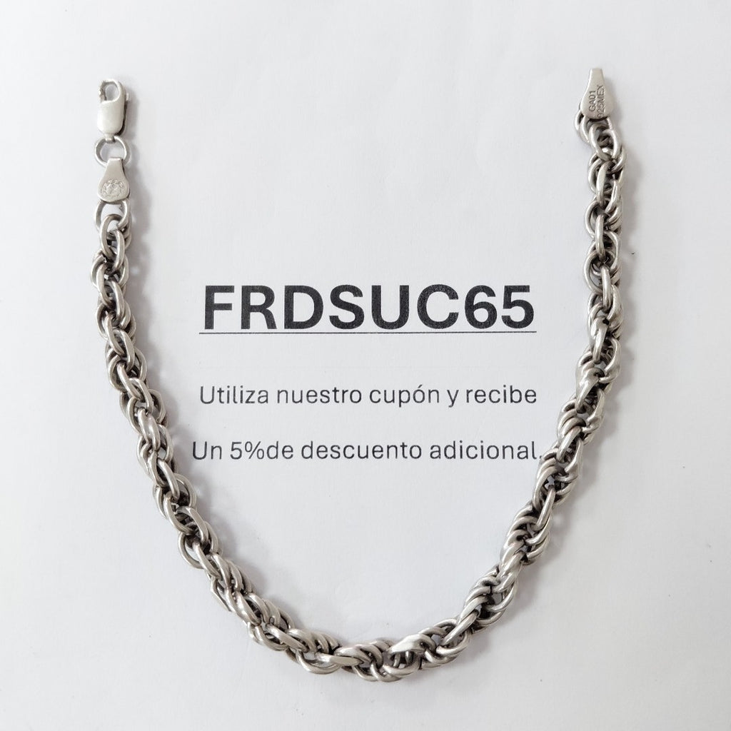 PULSERA PLATA 18.6 GRMS (SEMINUEVO)
