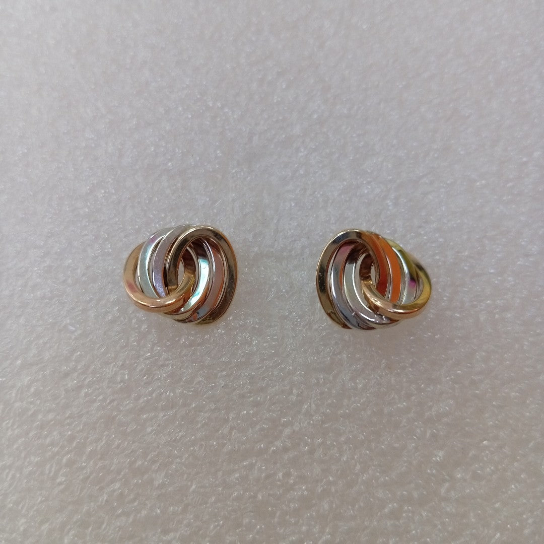 BROQUELES PAR ORO 14 K 2.1 GRMS (SEMINUEVO)