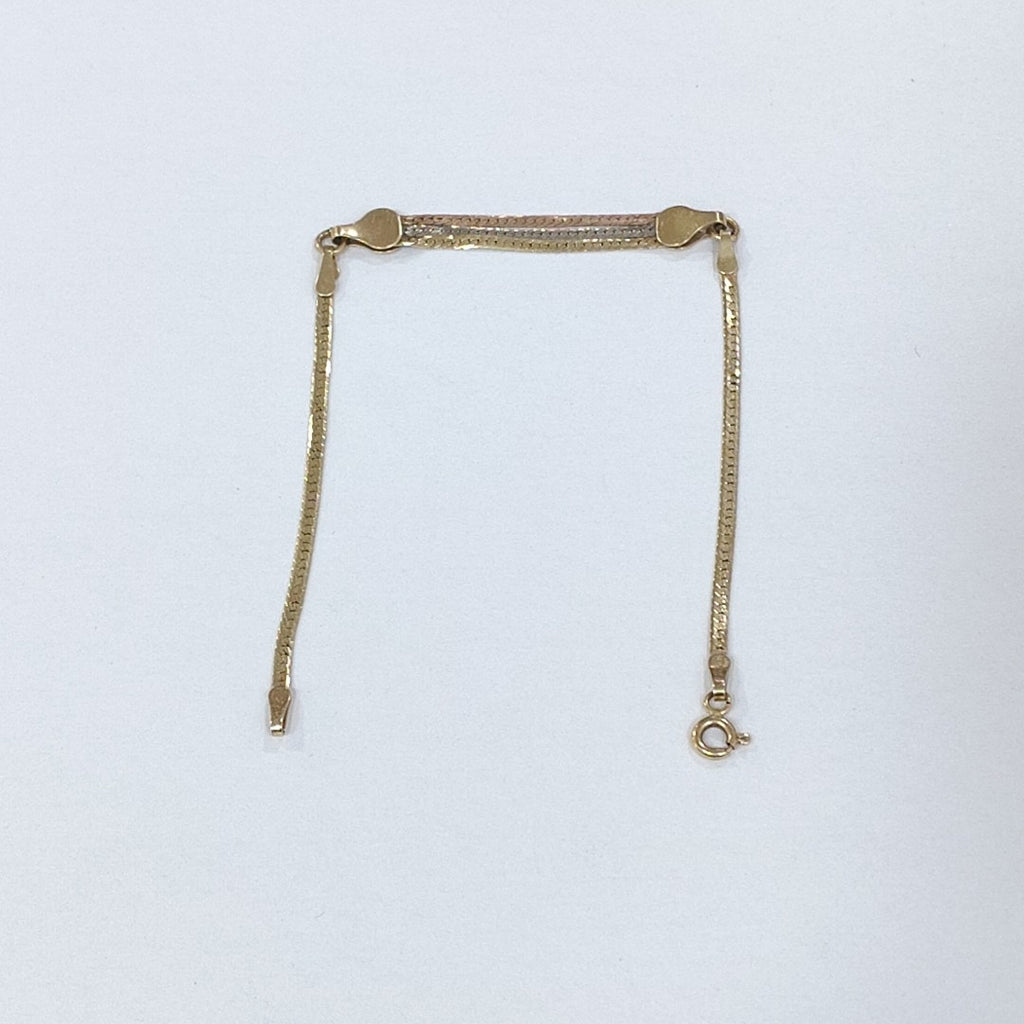 PULSERA ORO 14 K 2.7 GRMS (SEMINUEVO)