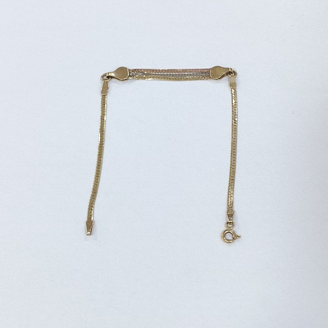 PULSERA ORO 14 K 2.7 GRMS (SEMINUEVO)