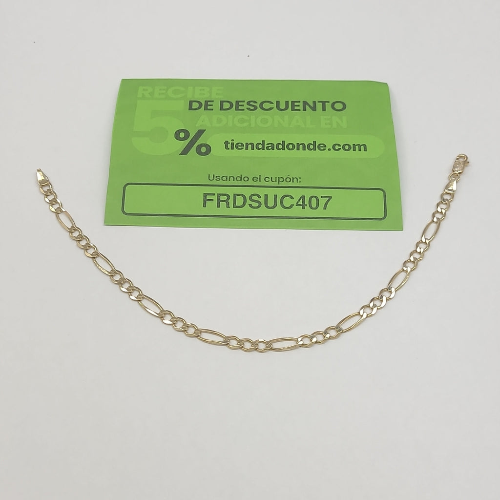 PULSERA ORO 14 K 4.8 GRMS (SEMINUEVO)