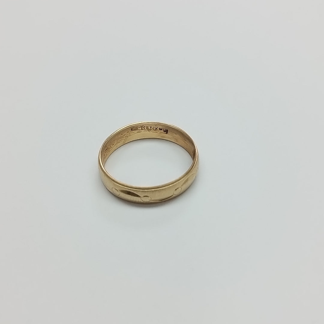 ARGOLLA ORO 14 K 1.3 GRMS (SEMINUEVO)
