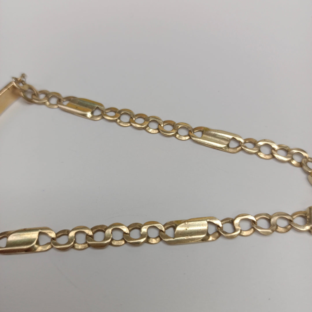 ESCLAVA ORO 14 K 11.6 GRMS (SEMINUEVO)