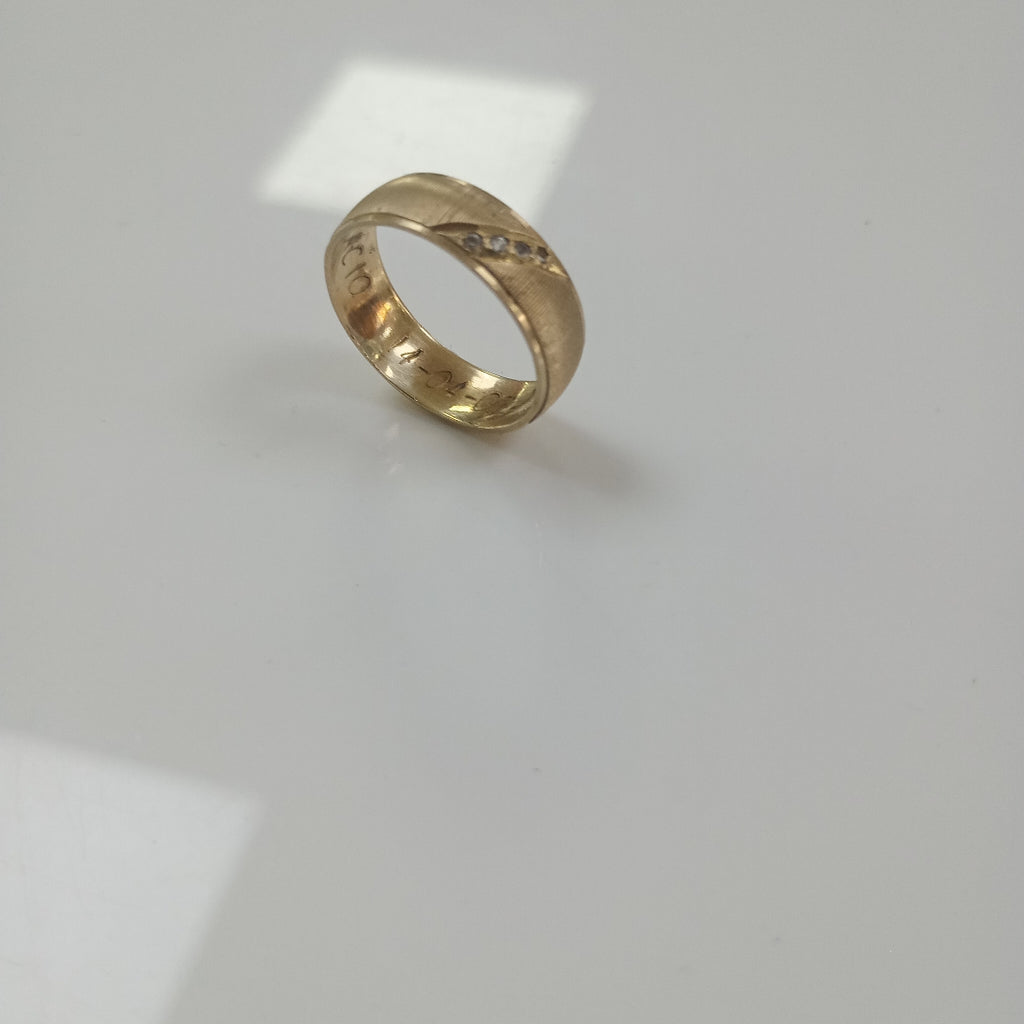 ARGOLLA ORO 14 K 2.7 GRMS (SEMINUEVO)