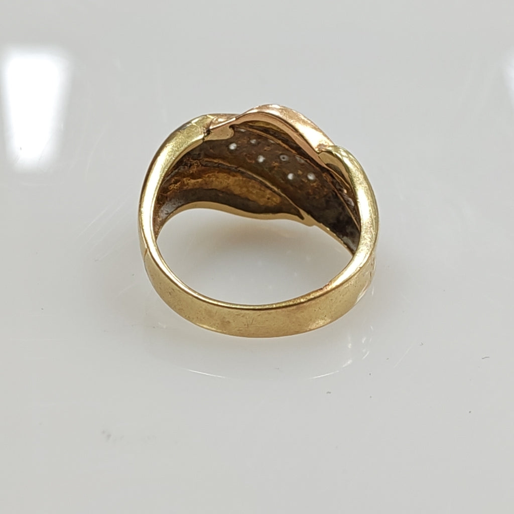 ANILLO ORO 14 K 5.4 GRMS (SEMINUEVO)