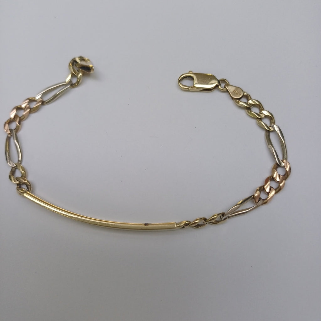 ESCLAVA ORO 14 K 13 GRMS (SEMINUEVO)
