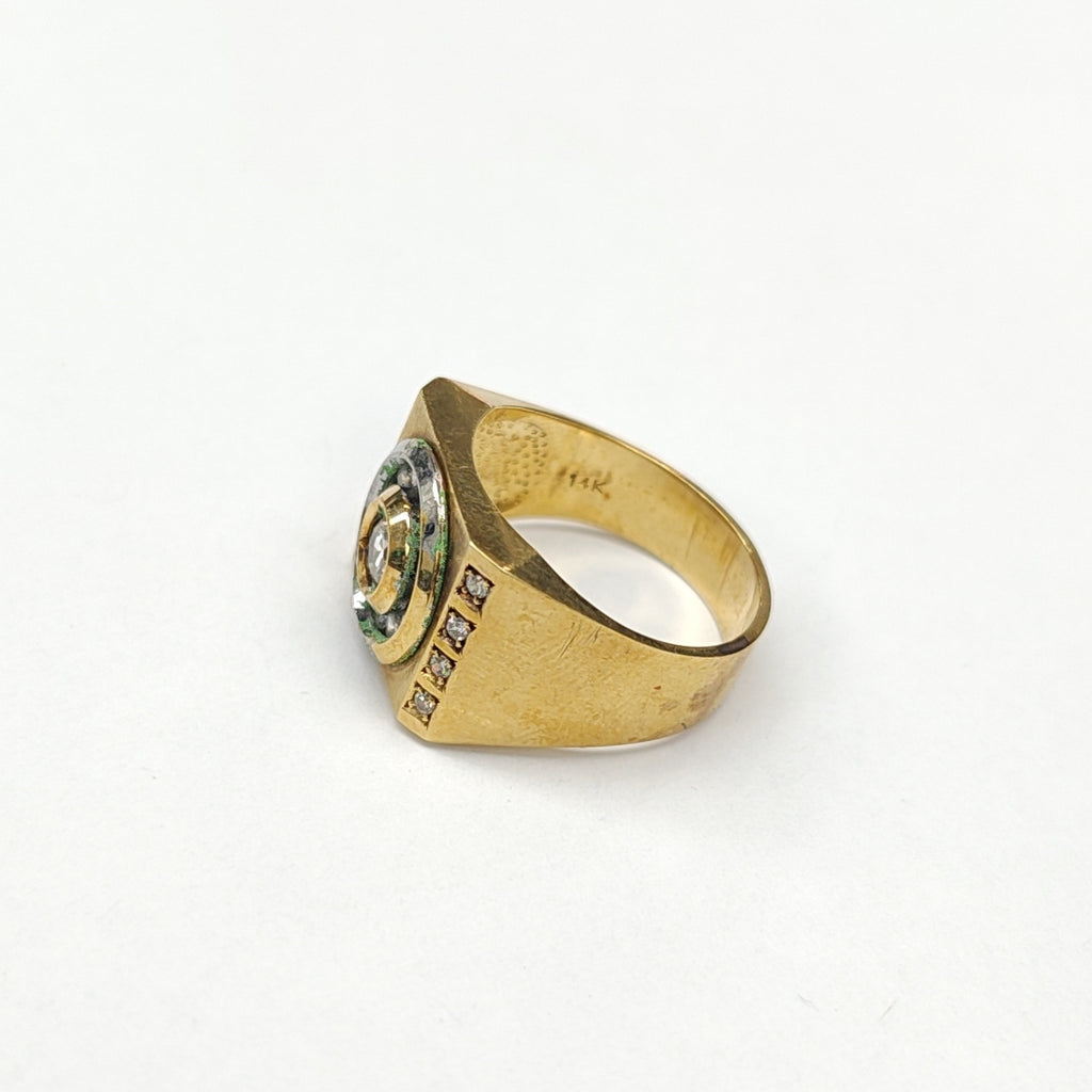 ANILLO ORO 14 K 9,60 GRMS (SEMINUEVO)