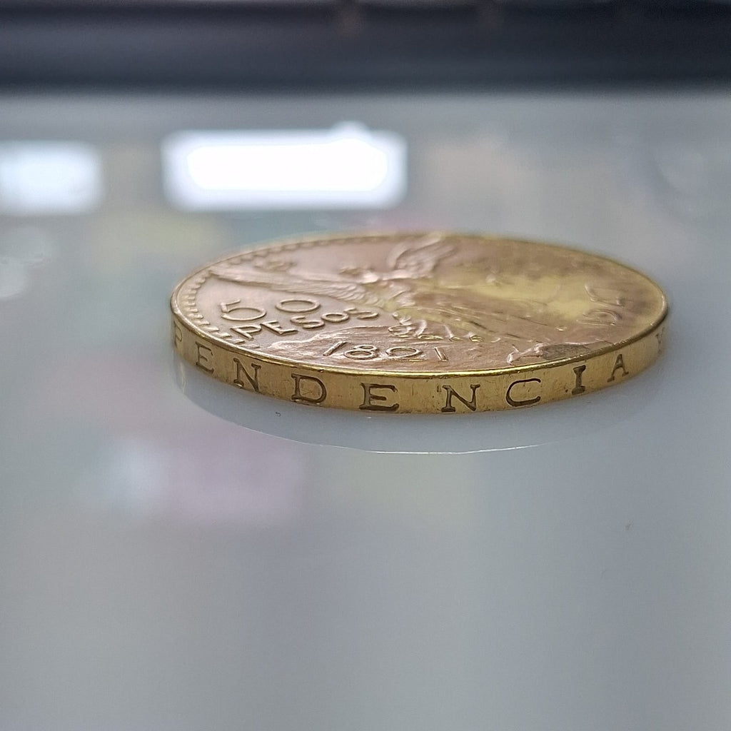 K1 41,60 GRMS 21 K IDENTIFICACIÓN MONEDA NOMINATIVA MONEDAS PESOS 50 PESOS (SEMINUEVO)