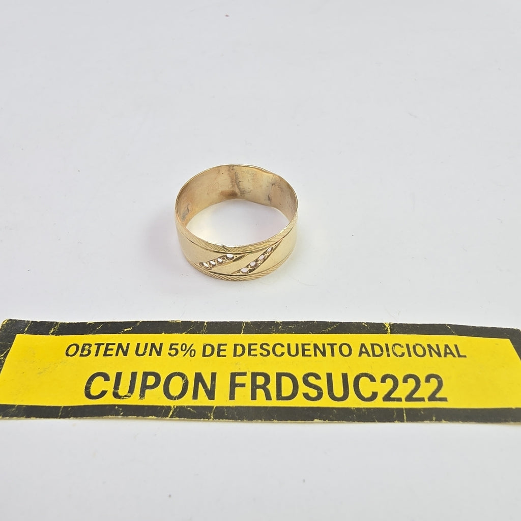 ARGOLLA ORO 10 K 3.1 GRMS (SEMINUEVO)