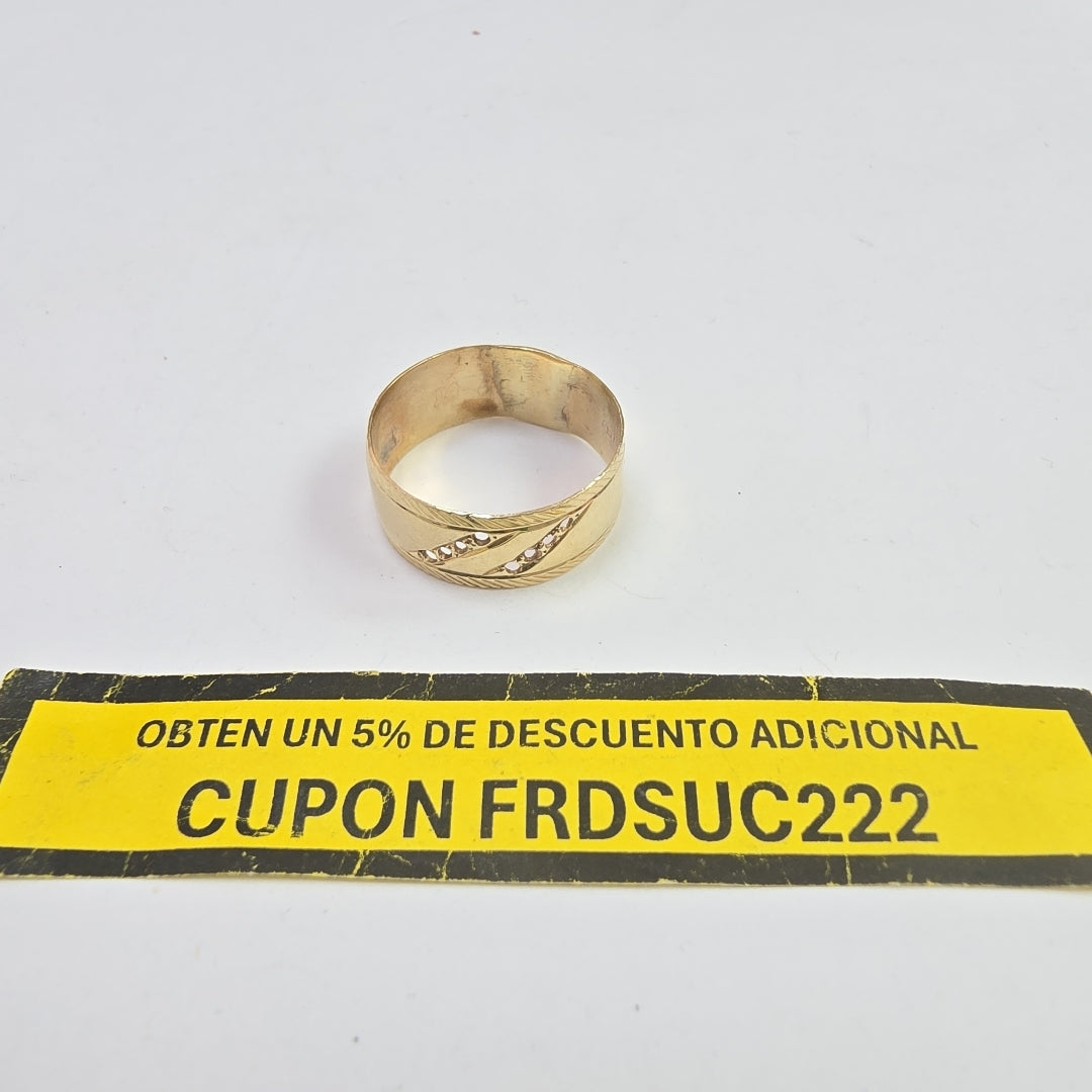 ARGOLLA ORO 10 K 3.1 GRMS (SEMINUEVO)