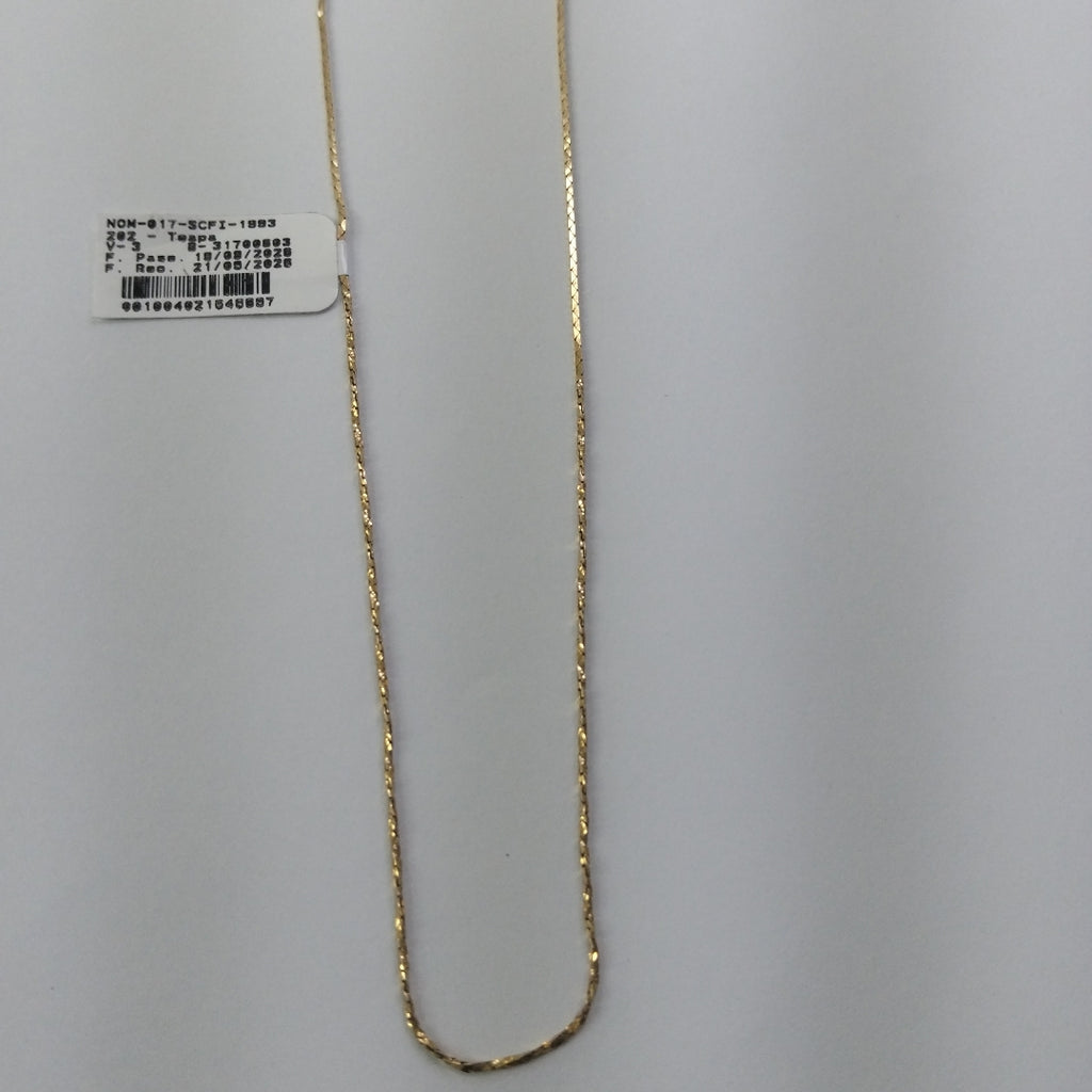 GARGANTILLA ORO 14 K 2,40 GRMS (SEMINUEVO)