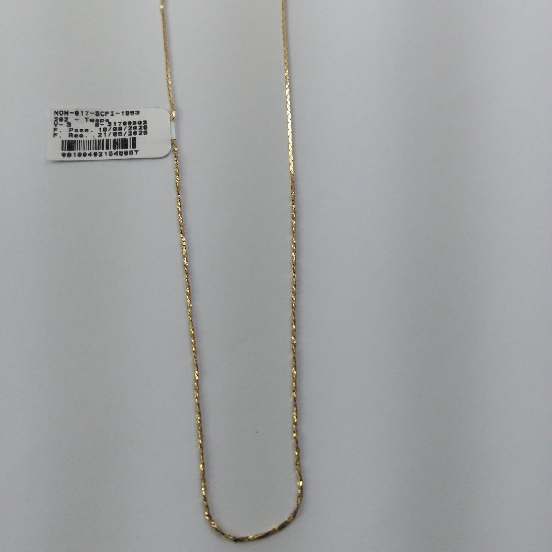 GARGANTILLA ORO 14 K 2,40 GRMS (SEMINUEVO)