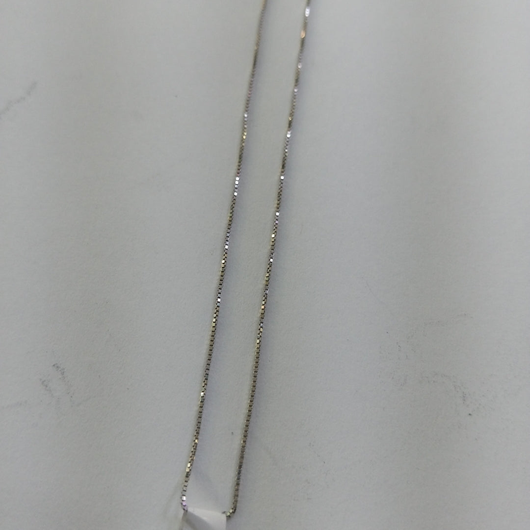 CADENA ORO BLANCO 14 K 1,00 GRMS (SEMINUEVO)