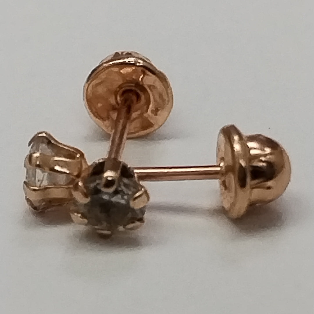 BROQUELES PAR ORO 14 K 0.3 GRMS (SEMINUEVO)