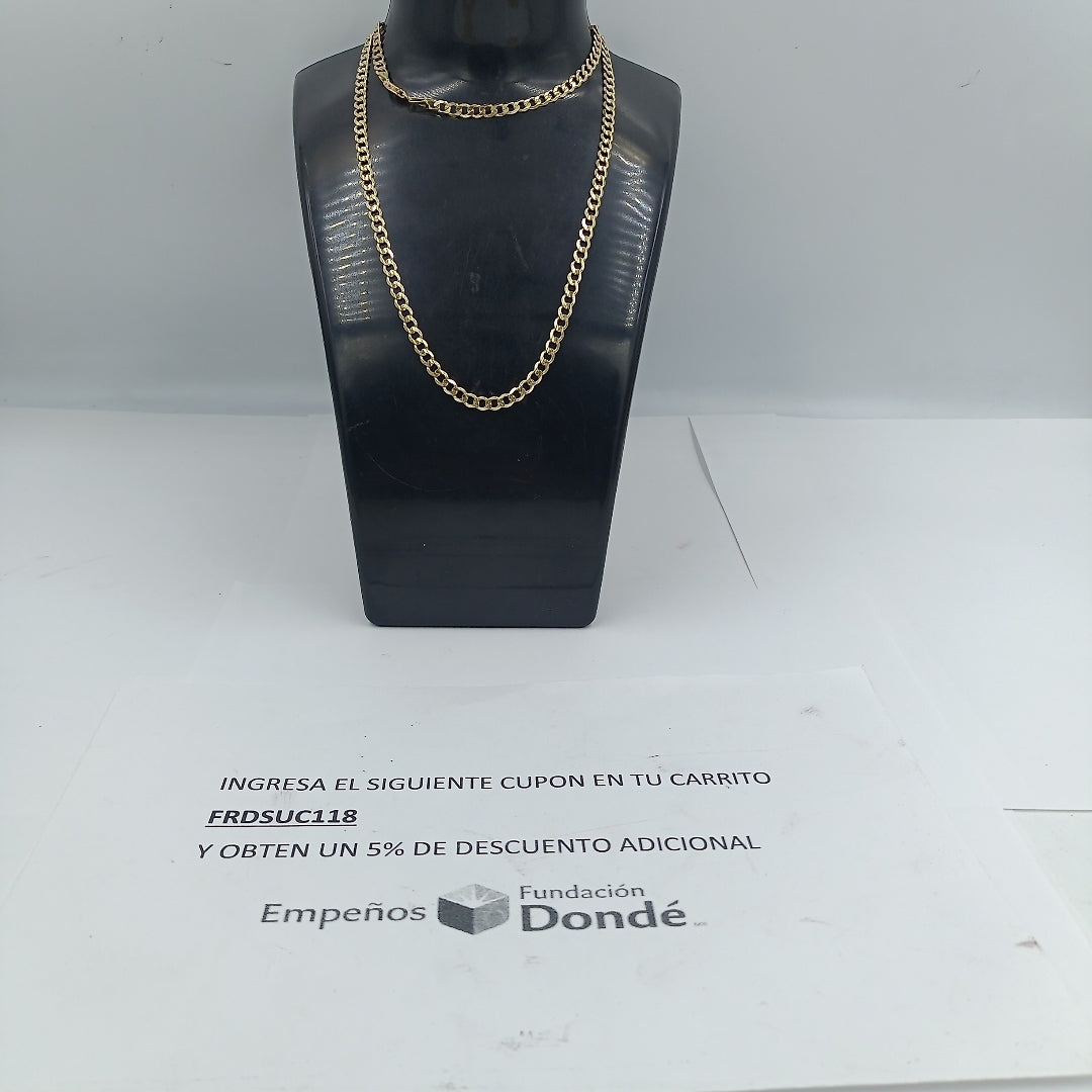 CADENA ORO 10 K 12.5 GRMS (SEMINUEVO)