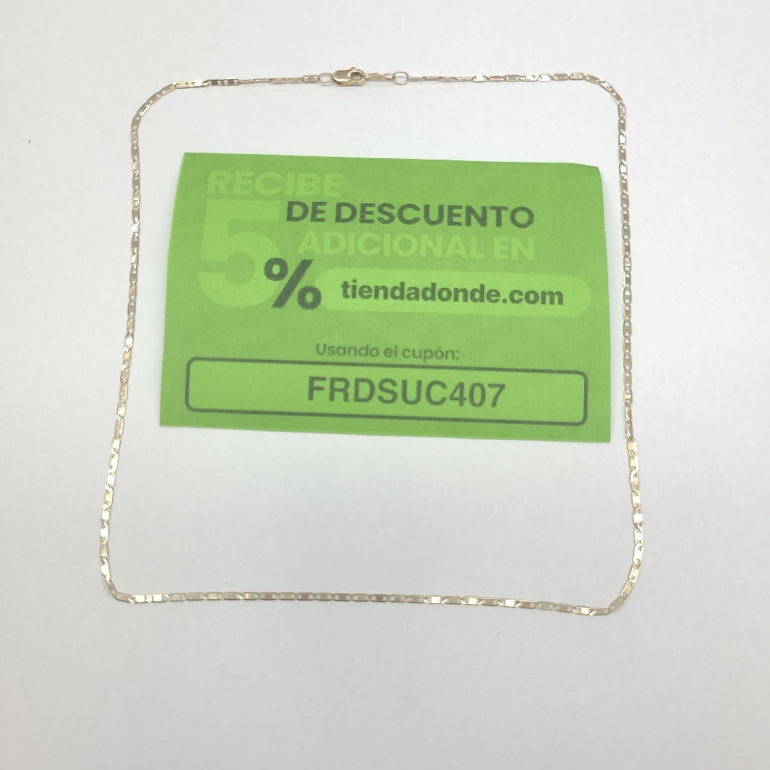 CADENA ORO 10 K 1.9 GRMS (SEMINUEVO)