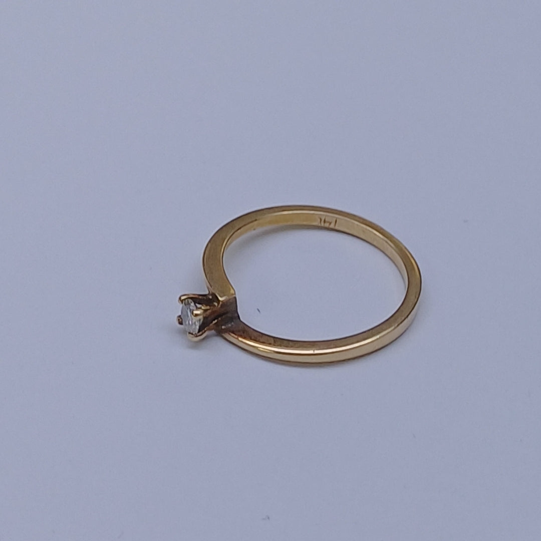 ANILLITO ORO 14 K 1.9 GRMS (SEMINUEVO)