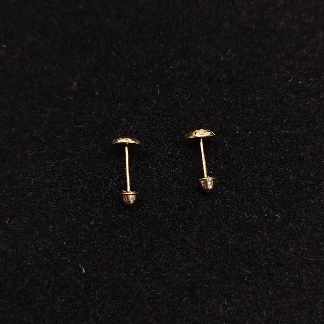 BROQUELES PAR ORO 14 K 0,20 GRMS (SEMINUEVO)