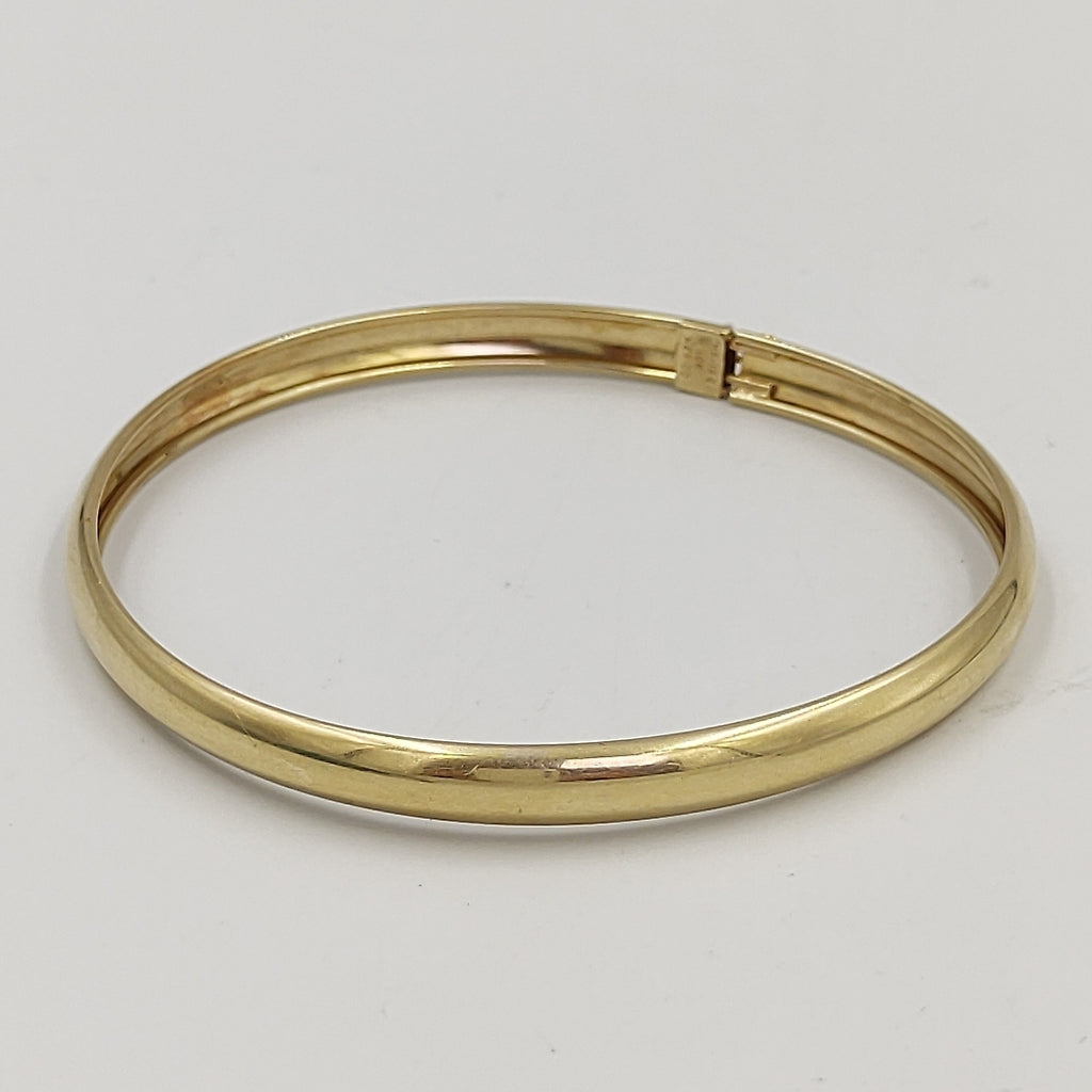 PULSERA RIGIDA ORO 10 K 7 GRMS (SEMINUEVO)