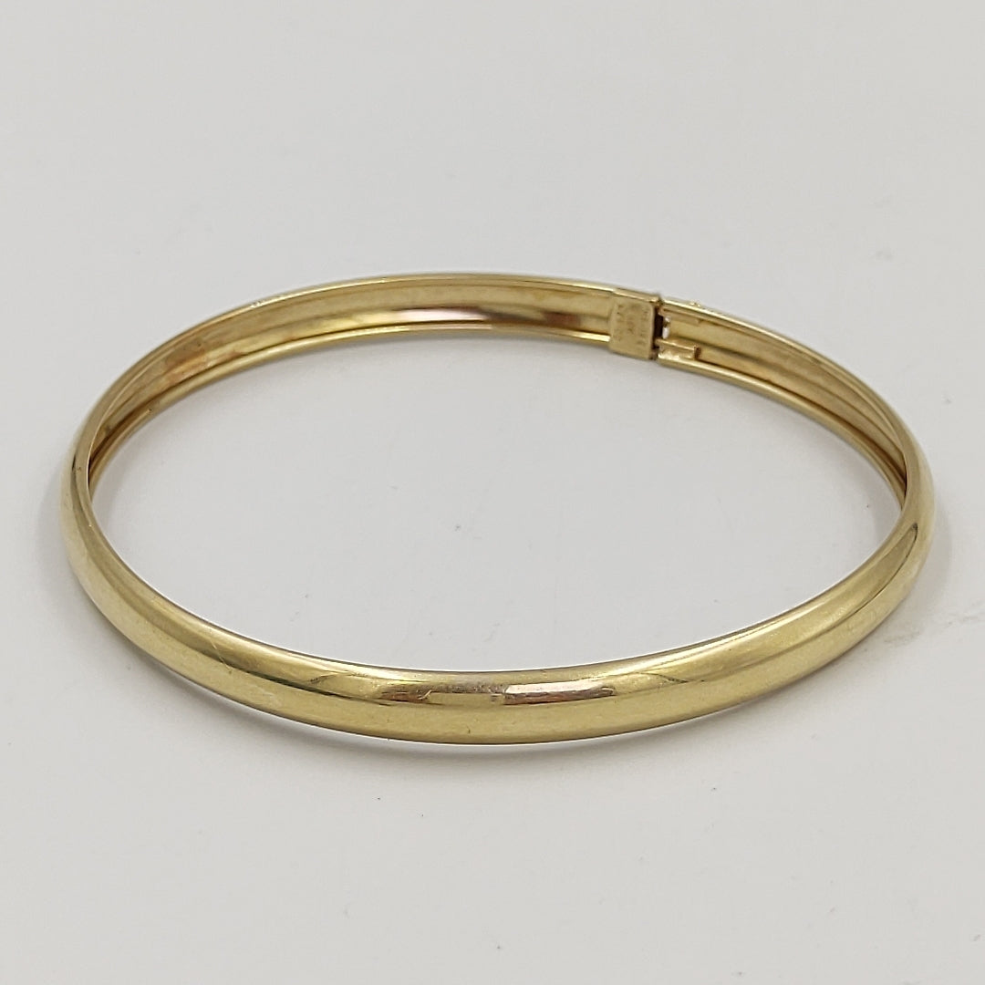PULSERA RIGIDA ORO 10 K 7 GRMS (SEMINUEVO)