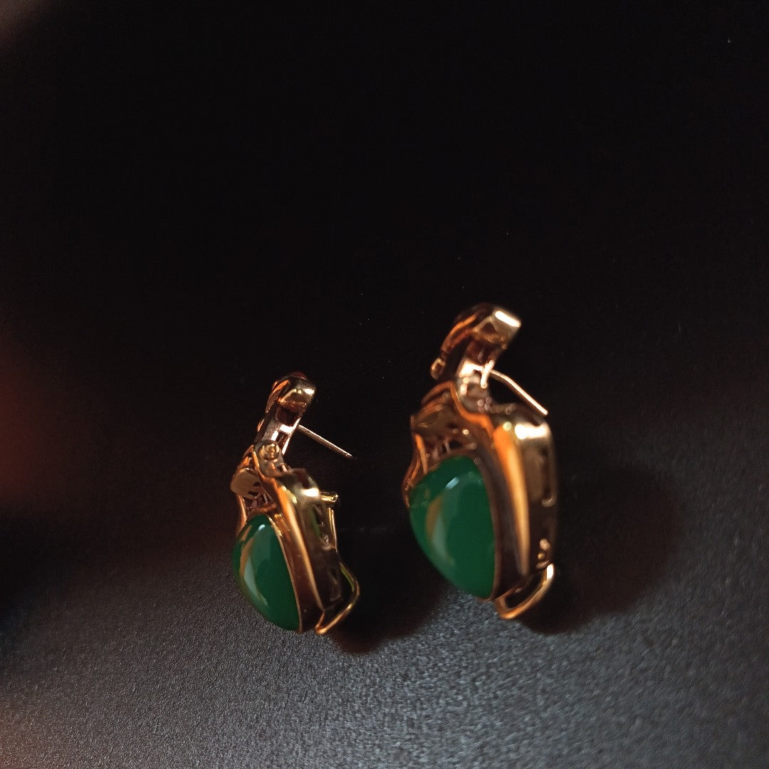 ARETES PAR ORO 14 K 27.2 GRMS (SEMINUEVO)