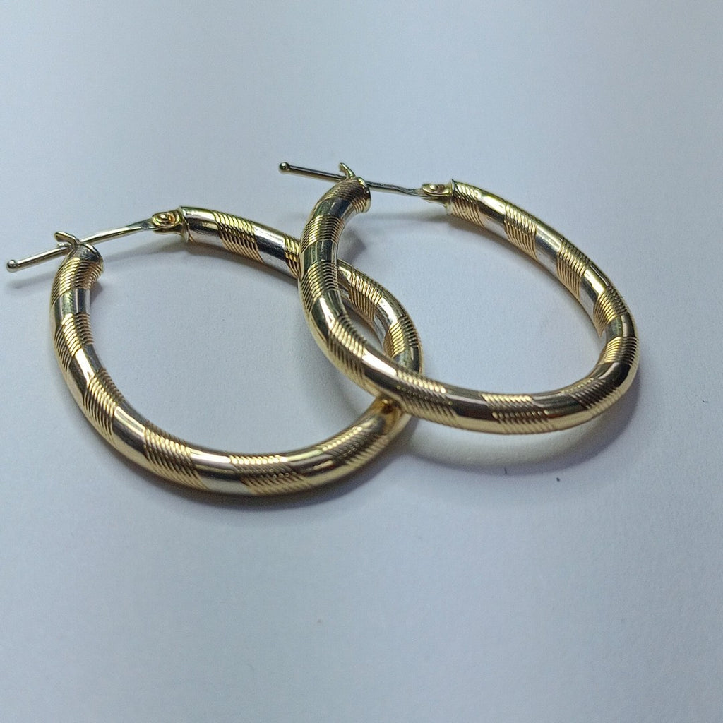 ARRACADAS PAR ORO 14 K 4.2 GRMS (SEMINUEVO)