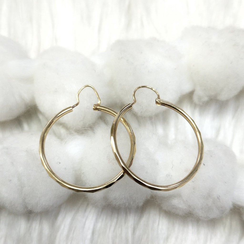 ARRACADAS PAR ORO 14 K 1.3 GRMS (SEMINUEVO)