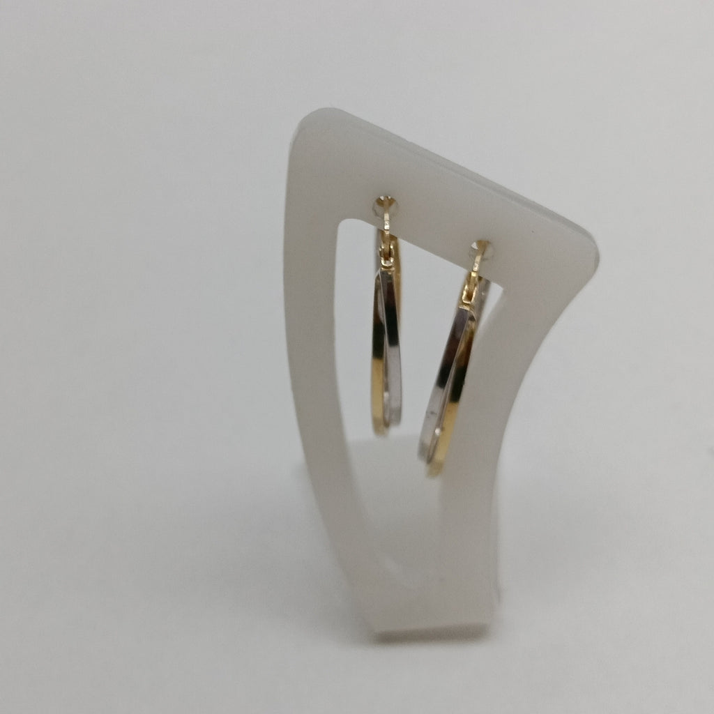 ARRACADAS PAR ORO 14 K 2.7 GRMS (SEMINUEVO)