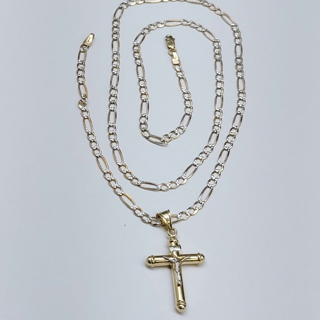 CADENA, DIJE ORO 10 K 8.6 GRMS (SEMINUEVO)