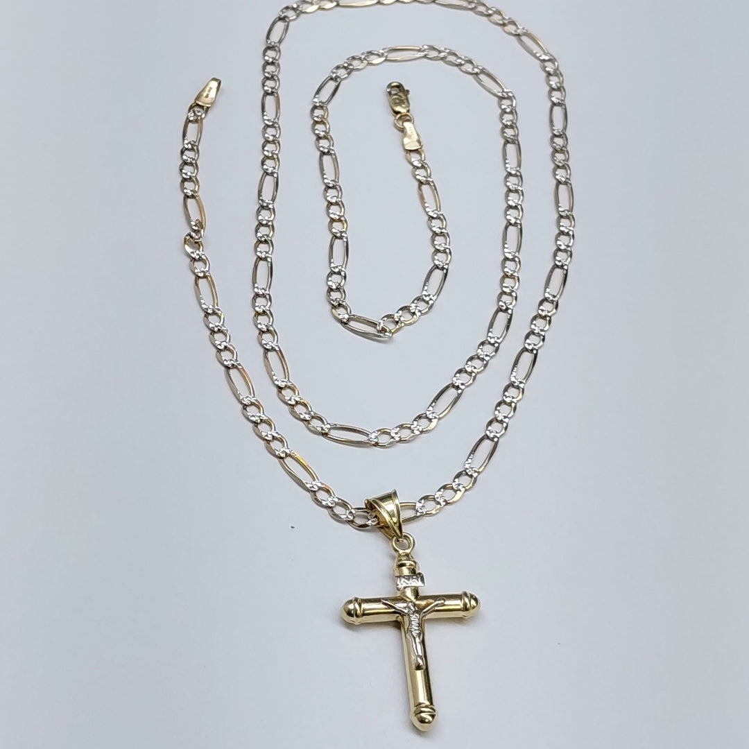 CADENA, DIJE ORO 10 K 8.6 GRMS (SEMINUEVO)