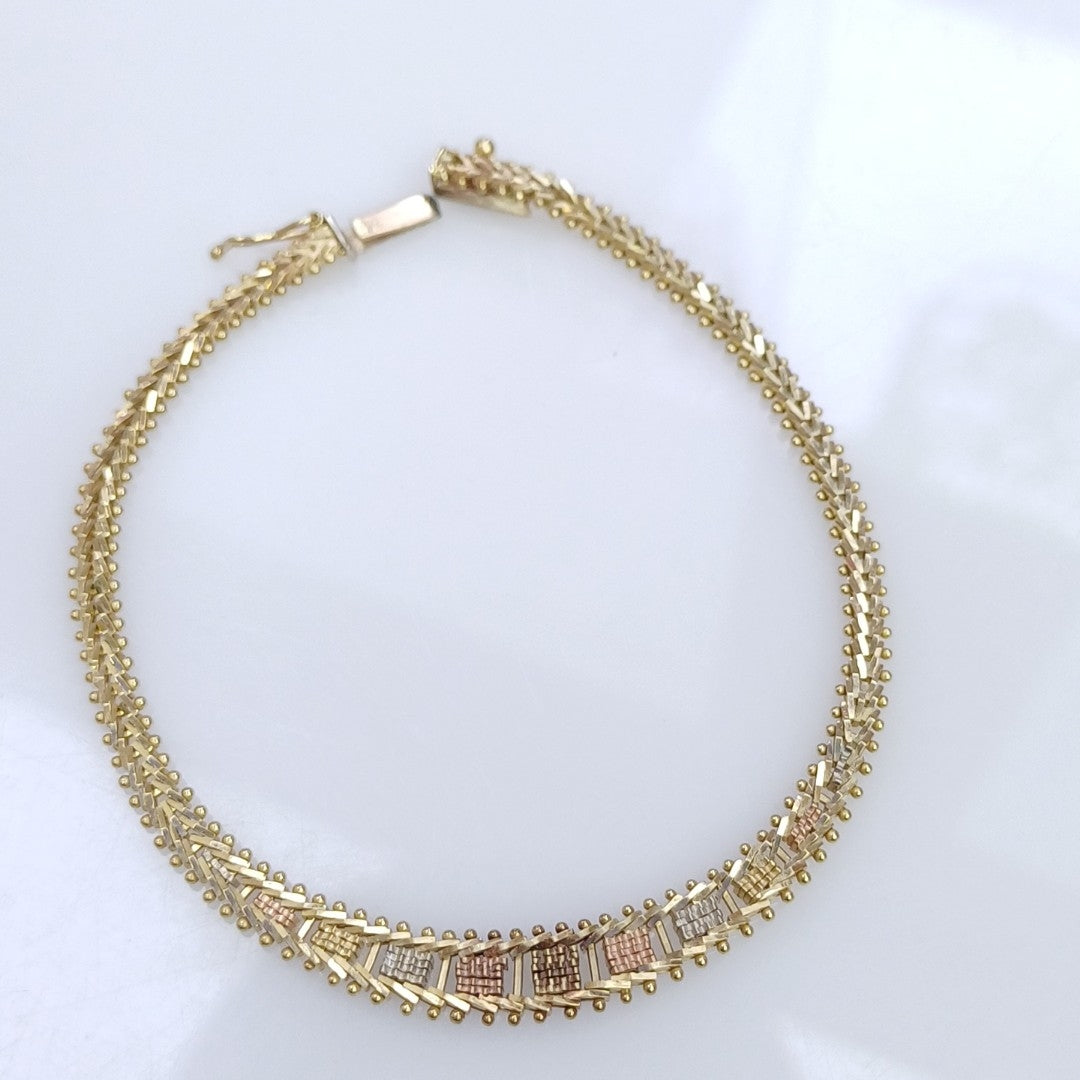 PULSERA ORO 10 K 6.5 GRMS (SEMINUEVO)