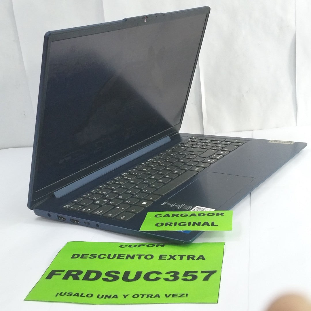 LAPTOP LENOVO IDEAPAD SLIM 3 15IRU8 (2023) 512 GB SSD 8 GB RAM (SEMINUEVO)