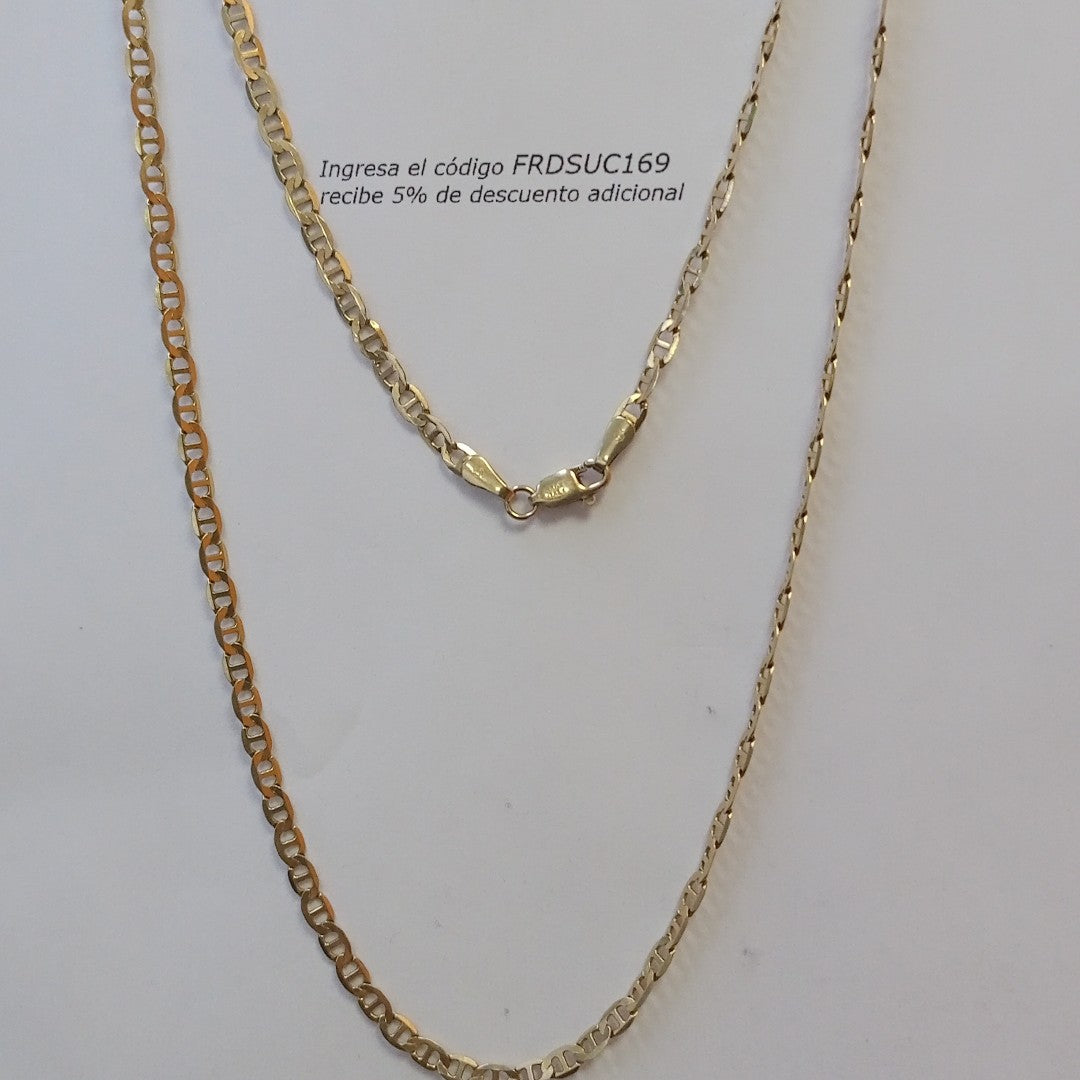 CADENA ORO 14 K 8.4 GRMS (SEMINUEVO)