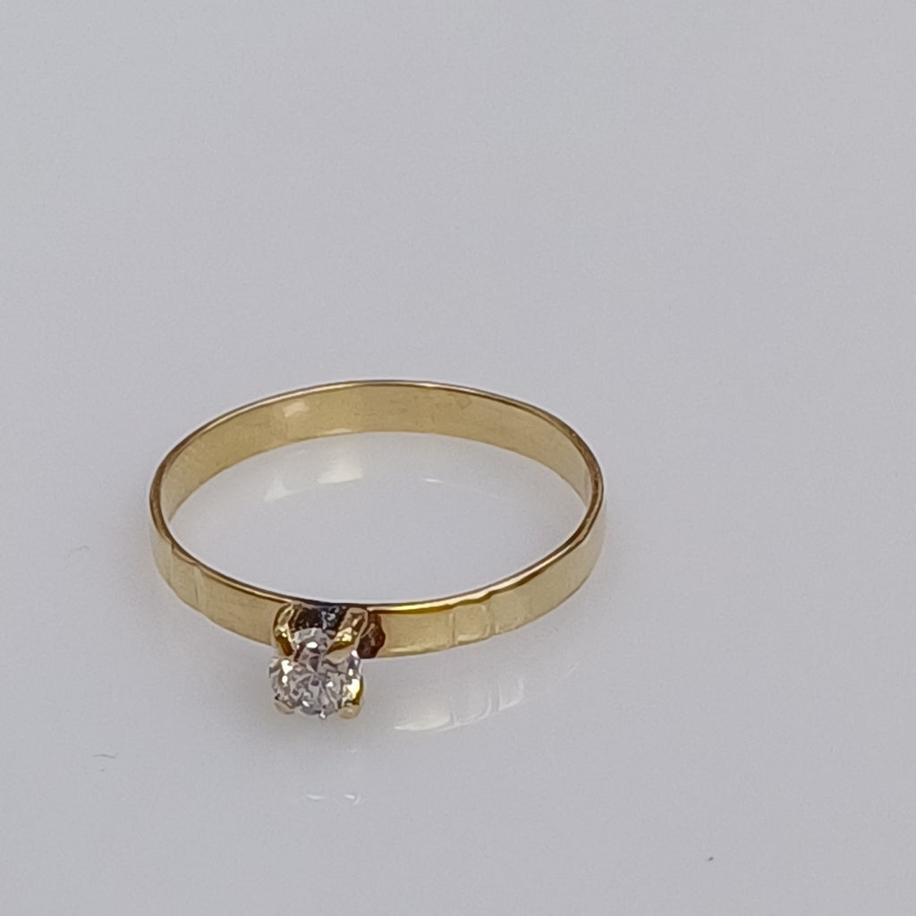 ANILLITO ORO 10 K 1.3 GRMS (SEMINUEVO)