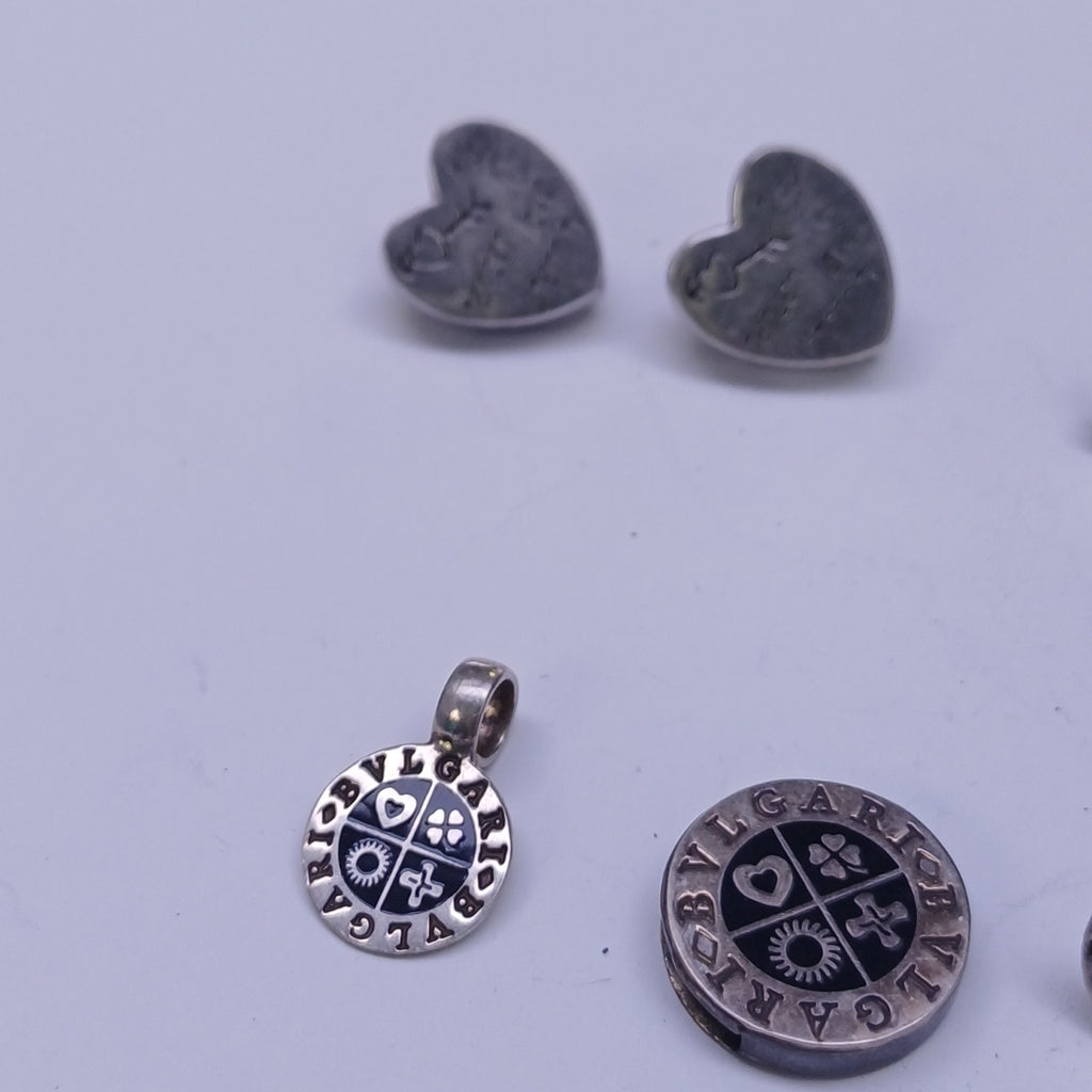 ARETES PAR, DIJE PLATA 16.1 GRMS (SEMINUEVO)