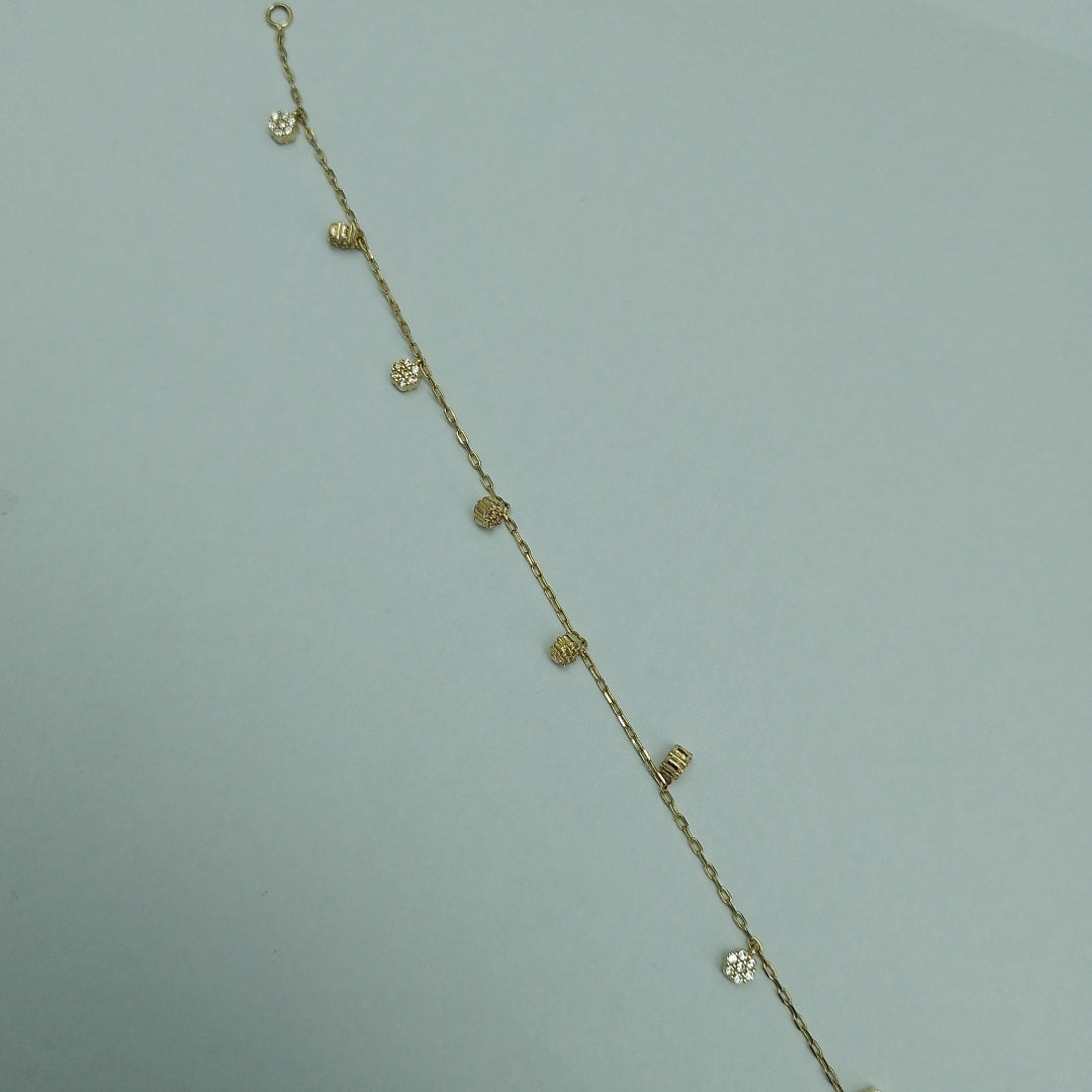 PULSERA ORO 14 K 2.2 GRMS (SEMINUEVO)