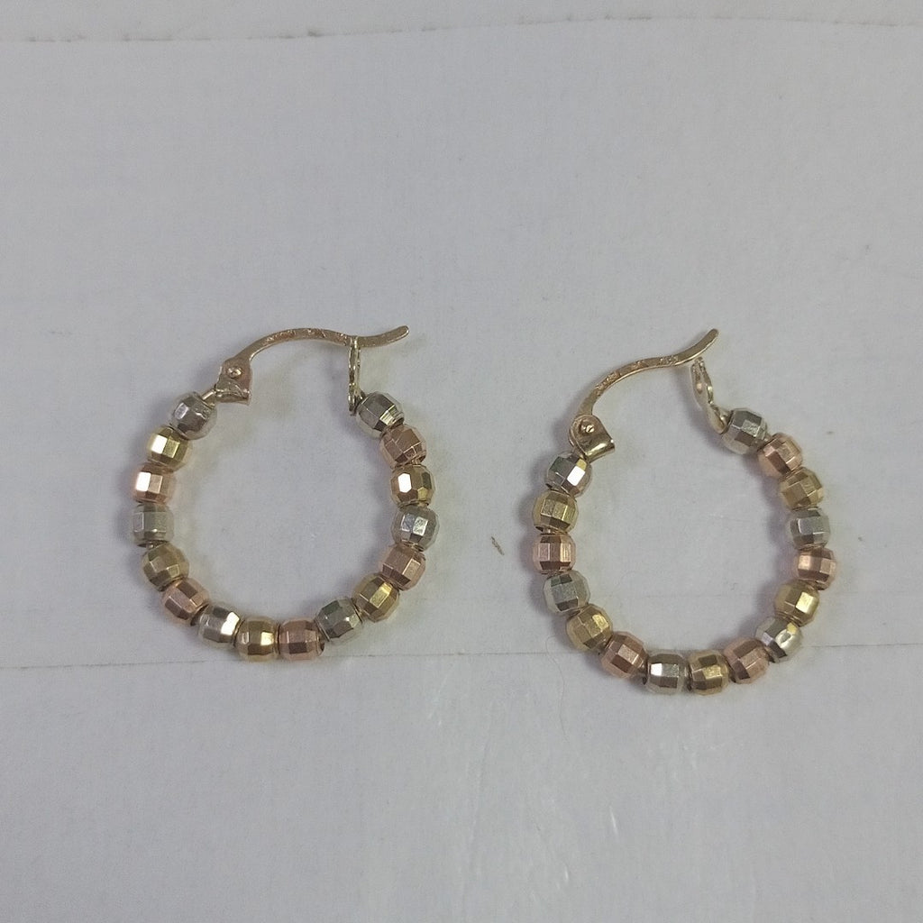 ARRACADAS PAR ORO COMBINADO 10 K 2.3 GRMS (SEMINUEVO)