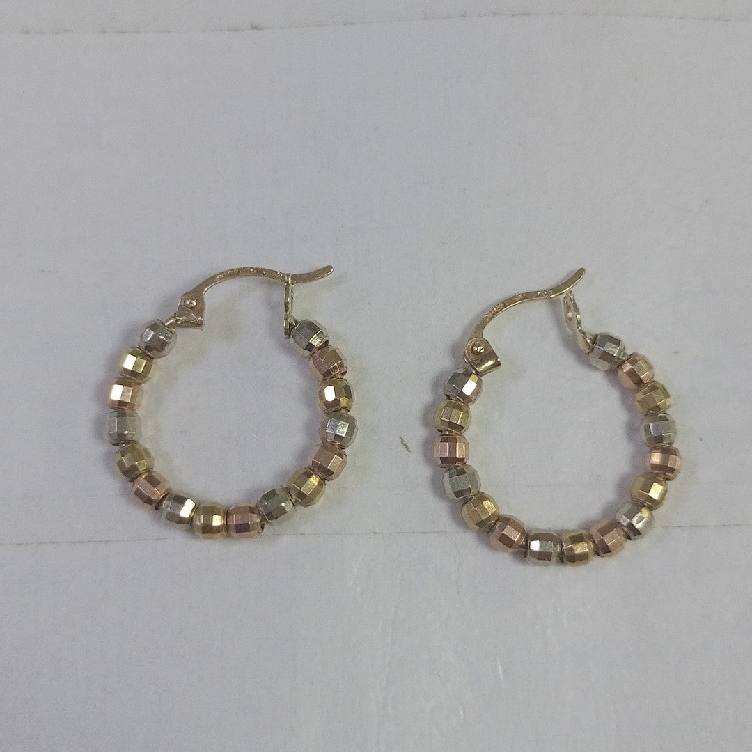 ARRACADAS PAR ORO COMBINADO 10 K 2.3 GRMS (SEMINUEVO)