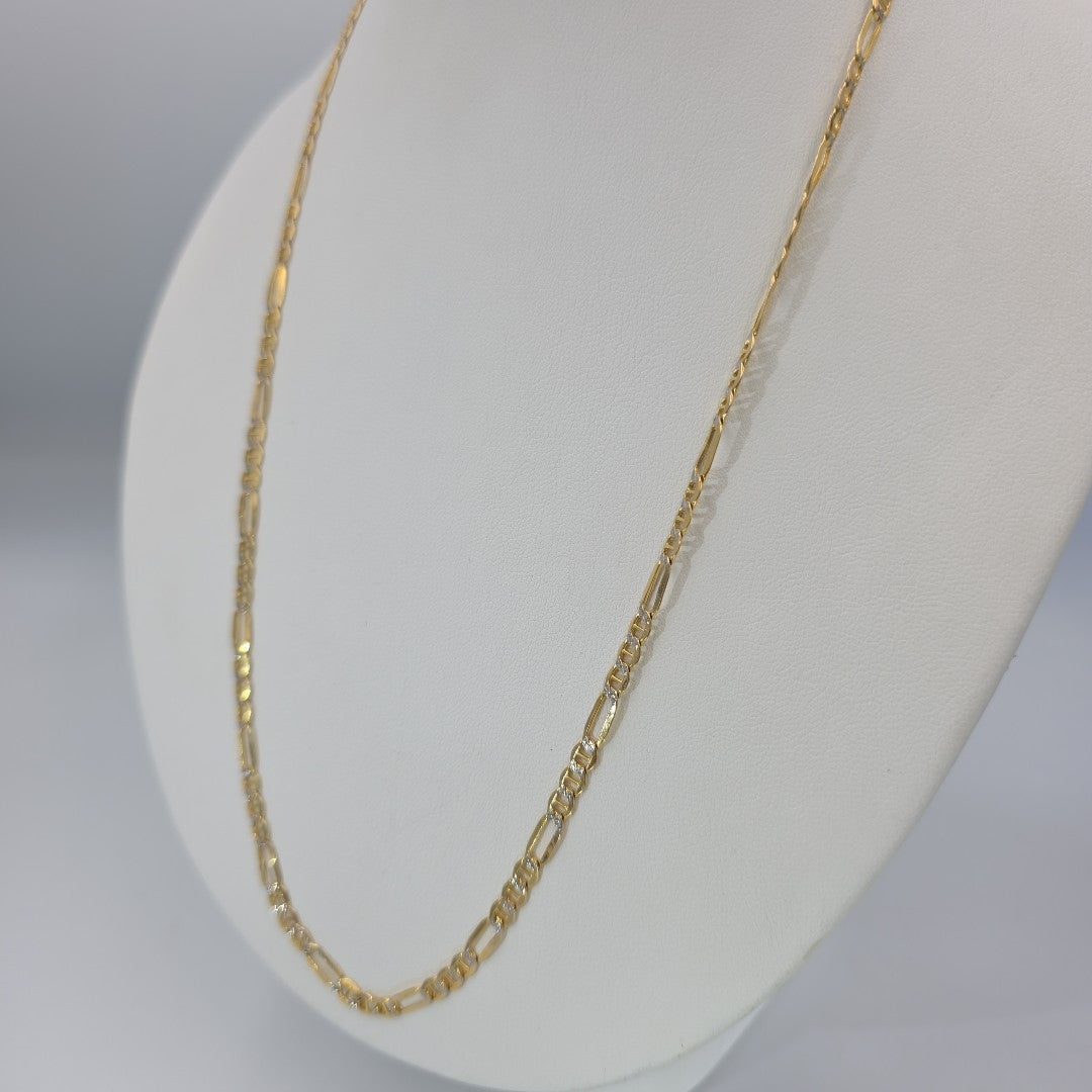 CADENA ORO,RODIADO 14 K 5,50 GRMS (SEMINUEVO)