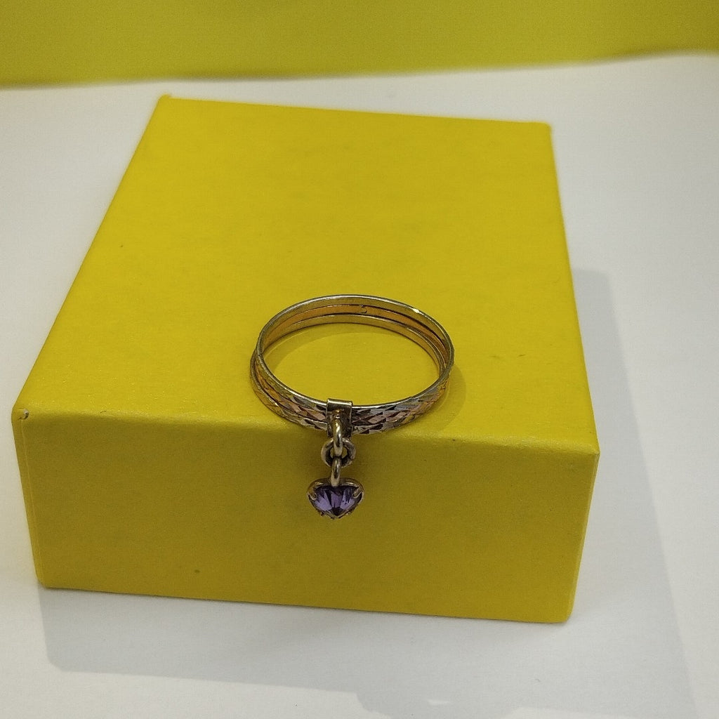 ANILLITO ORO COMBINADO 14 K 2 GRMS (SEMINUEVO)