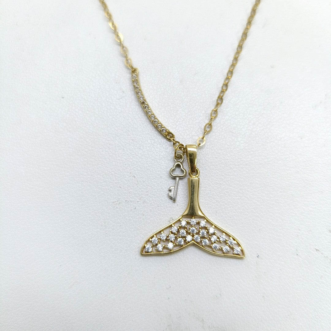 CADENA, DIJE ORO 14 K 3.1 GRMS (SEMINUEVO)
