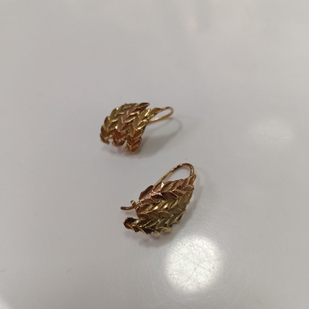 ARETES PAR ORO 10 K 1.8 GRMS (SEMINUEVO)
