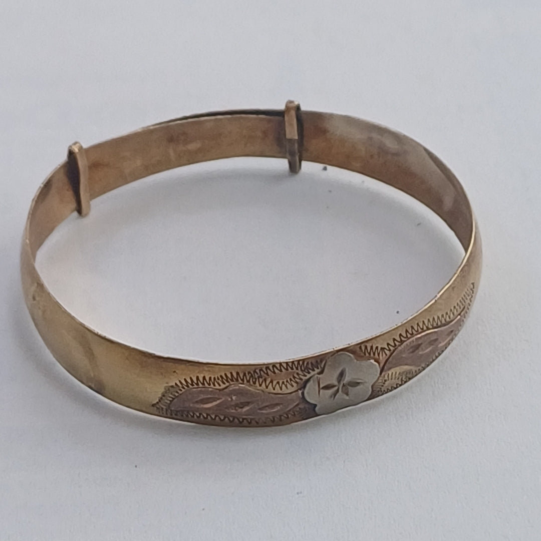 PULSERA RIGIDA ORO 8 K 5 GRMS (SEMINUEVO)