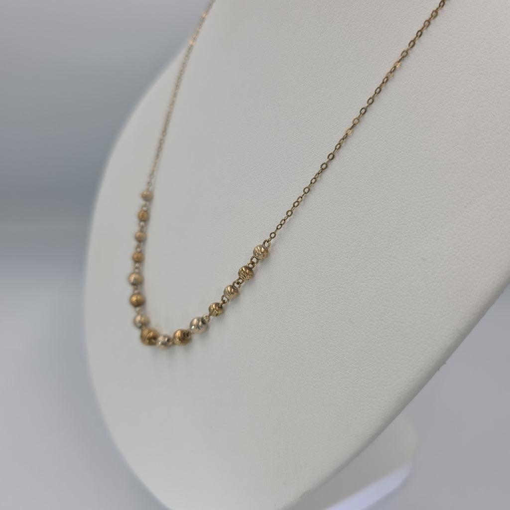 GARGANTILLA ORO 14 K 3.2 GRMS (SEMINUEVO)