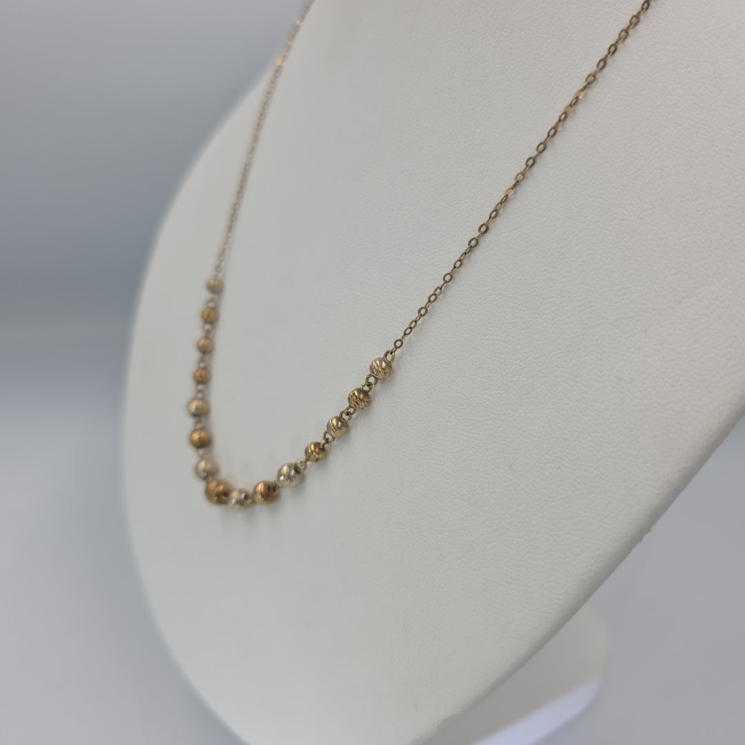 GARGANTILLA ORO 14 K 3.2 GRMS (SEMINUEVO)