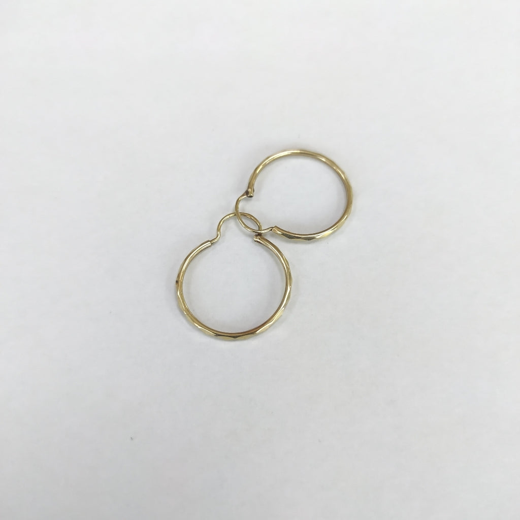 ARRACADAS PAR ORO 14 K 1.1 GRMS (SEMINUEVO)
