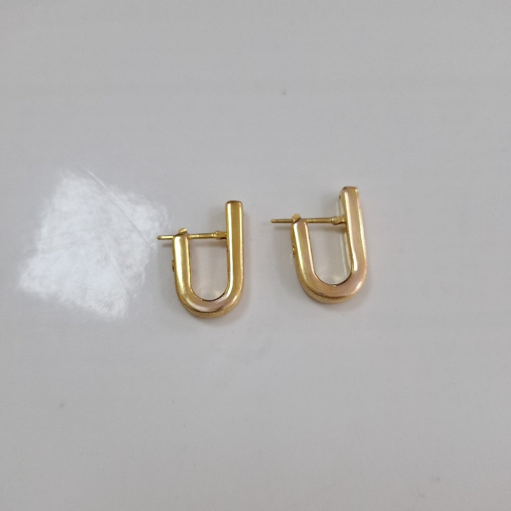 ARETES PAR ORO 14 K 3.6 GRMS (SEMINUEVO)